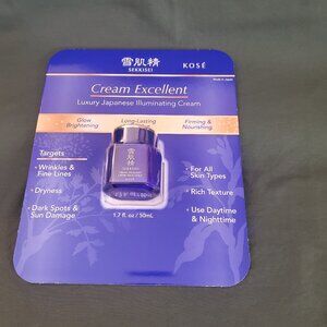 Kose Sekkisei Cream Excellent For All Skin Types 1.7 Ounces